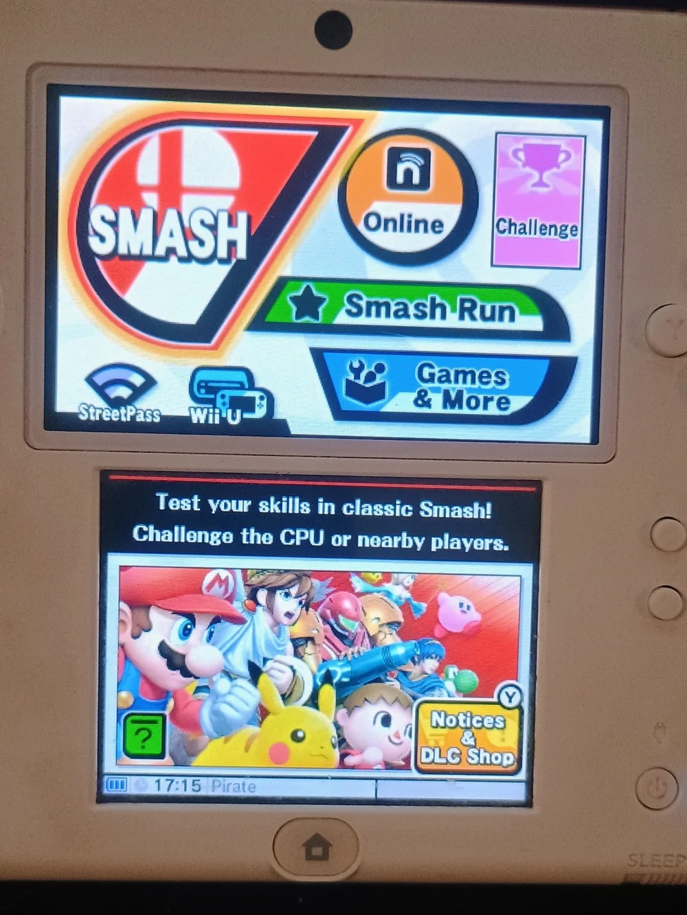 Nintendo 2ds handheld